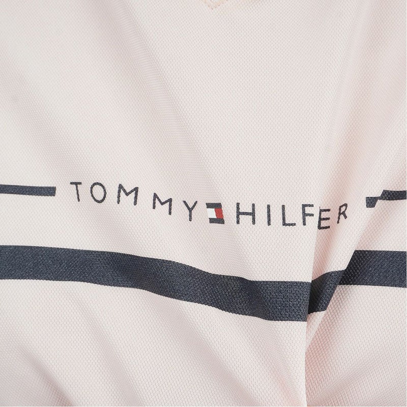 トミーヒルフィガーゴルフ Tommy Hilfiger Golf レディース 半袖 モックネックシャツ ピンク 詳細7