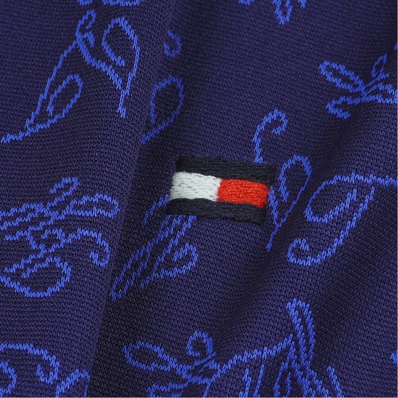 トミー ヒルフィガー ゴルフ TOMMY HILFIGER GOLF レディース ロゴジャカード クレリックポロシャツ THLA620 ネイビー