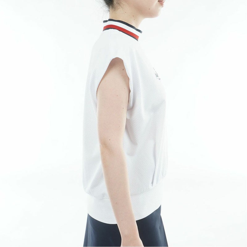 トミー ヒルフィガー ゴルフ TOMMY HILFIGER GOLF レディース フレンチコクーン モックネックシャツ THLA621 ホワイト