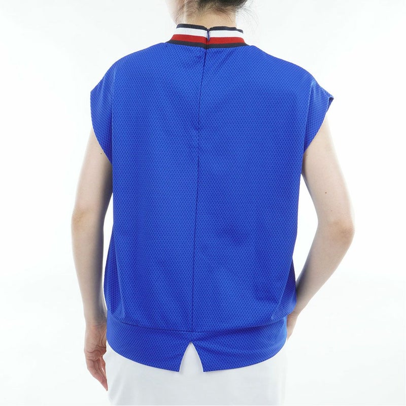 トミー ヒルフィガー ゴルフ TOMMY HILFIGER GOLF レディース フレンチコクーン モックネックシャツ THLA621 ブルー