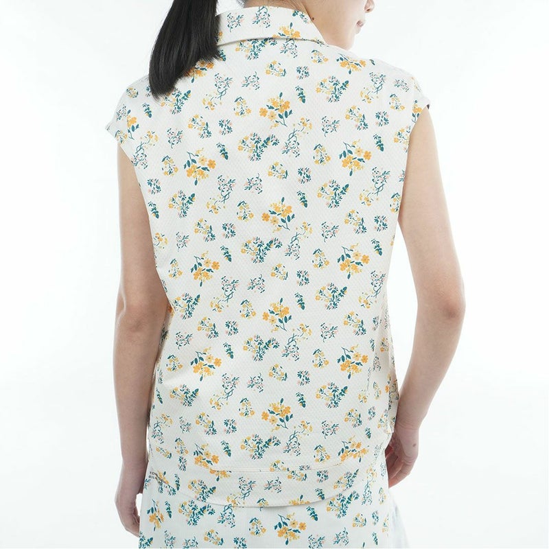 トミー ヒルフィガー ゴルフ TOMMY HILFIGER GOLF レディース ラウンドヘム フレンチポロシャツ THLA622 イエロー