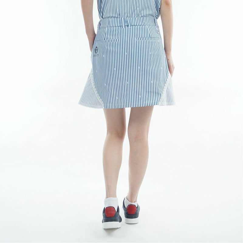 TommyHilfigerGolf トミーヒルフィガーゴルフ レディース スカート ブルー ストライプ 詳細4