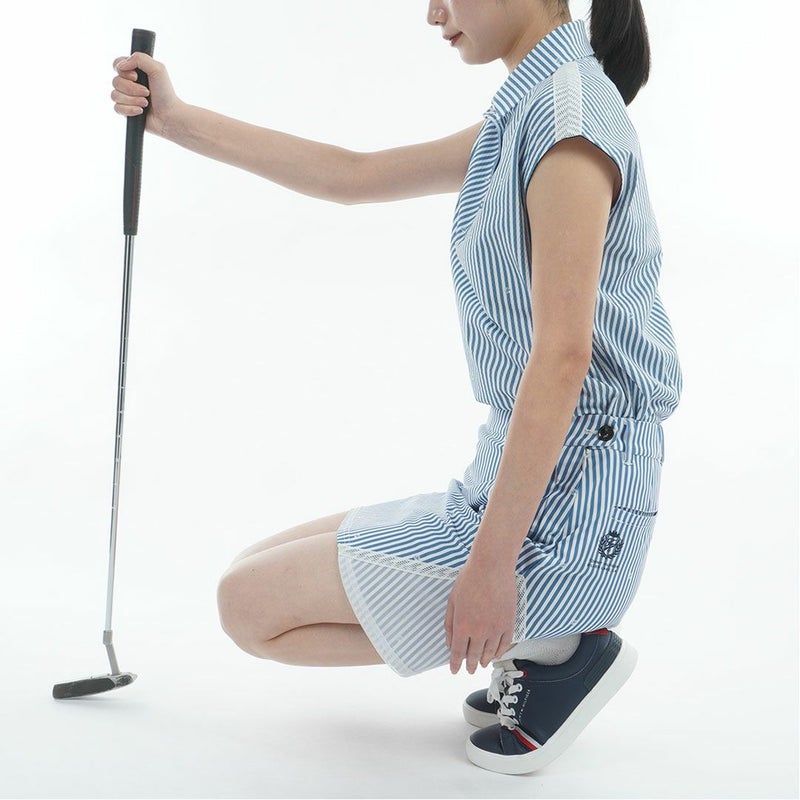 TommyHilfigerGolf トミーヒルフィガーゴルフ レディース スカート ブルー ストライプ 詳細6