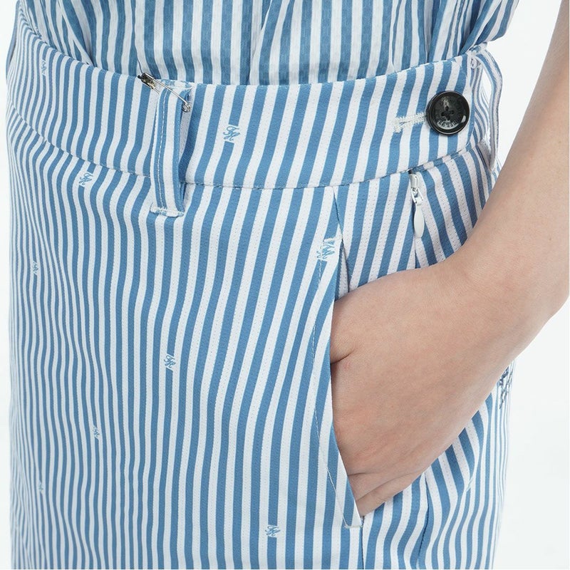 TommyHilfigerGolf トミーヒルフィガーゴルフ レディース スカート ブルー ストライプ 詳細7