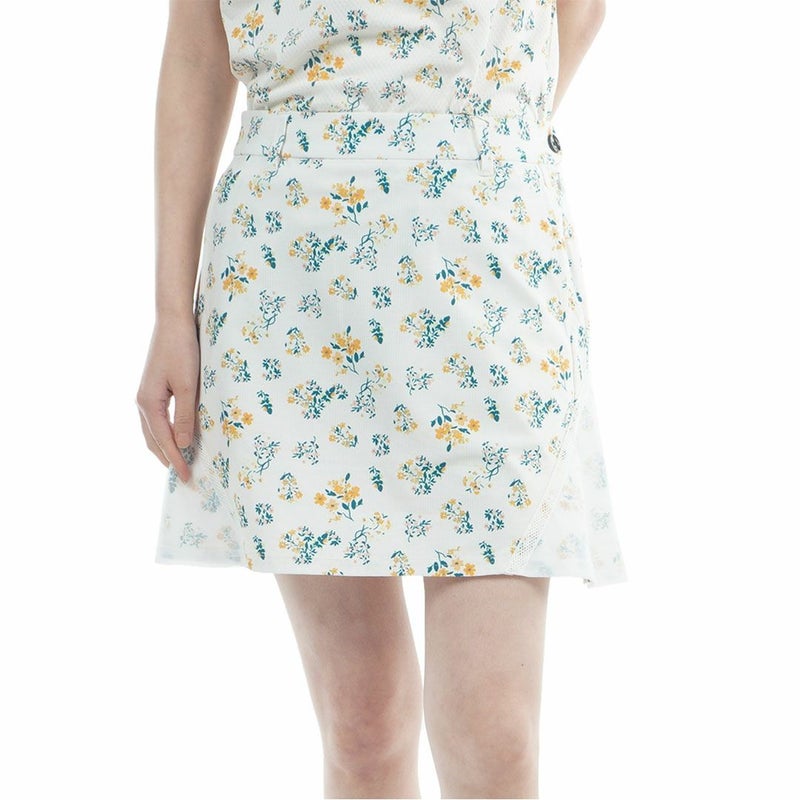 TommyHilfigerGolf トミーヒルフィガーゴルフ レディース スカート イエロー 花柄 詳細1