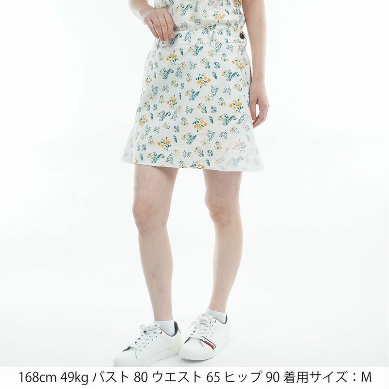 TommyHilfigerGolf トミーヒルフィガーゴルフ レディース スカート イエロー 花柄 詳細2