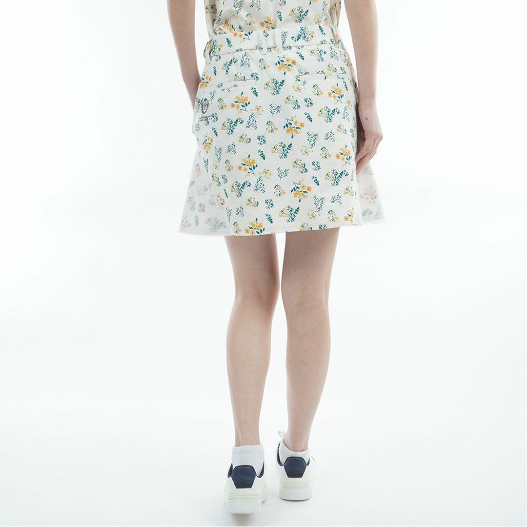 TommyHilfigerGolf トミーヒルフィガーゴルフ レディース スカート イエロー 花柄 詳細3