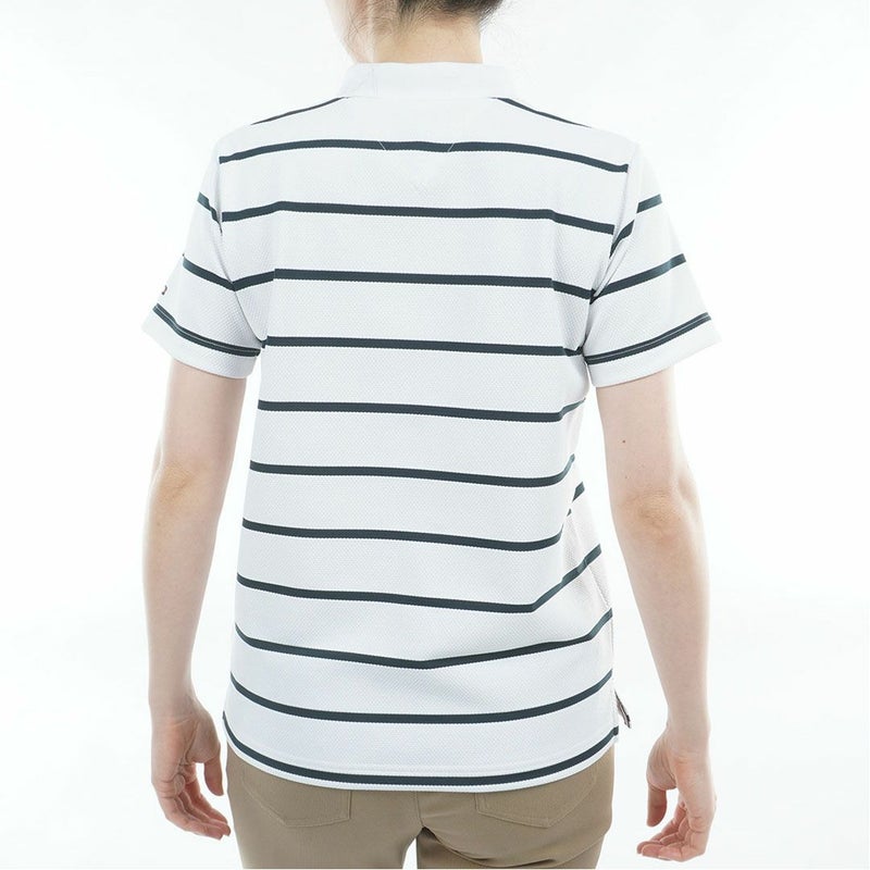 トミー ヒルフィガー ゴルフ TOMMY HILFIGER GOLF レディース ボーダースリット モックネックシャツ THLA624 マルチ