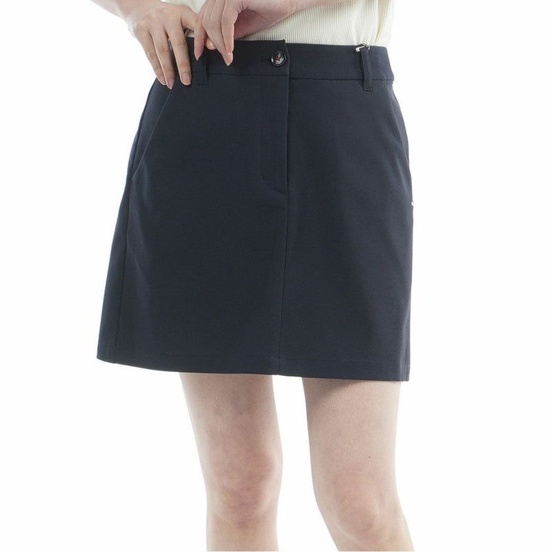 トミー ヒルフィガー ゴルフ TOMMY HILFIGER GOLF レディース パナマメッシュ スカート THLA625 ネイビー