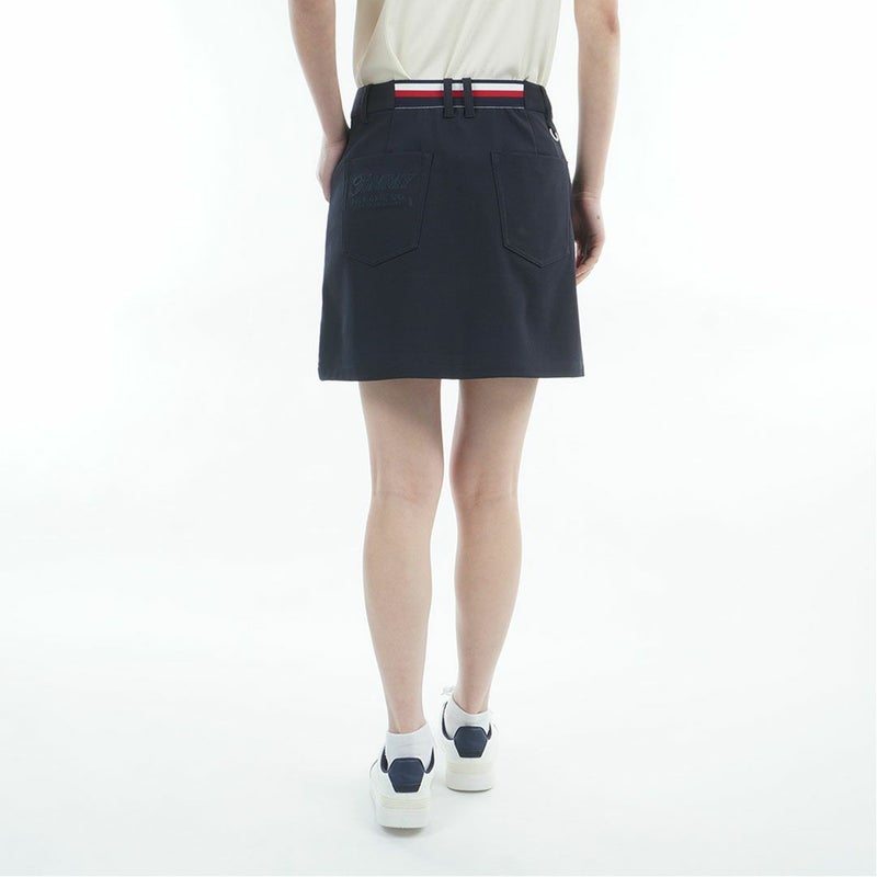 トミー ヒルフィガー ゴルフ TOMMY HILFIGER GOLF レディース パナマメッシュ スカート THLA625 ネイビー