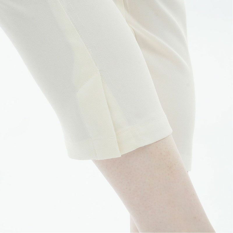 トミー ヒルフィガー ゴルフ TOMMY HILFIGER GOLF レディース パナマメッシュ 七分丈パンツ THLA626 オフホワイト