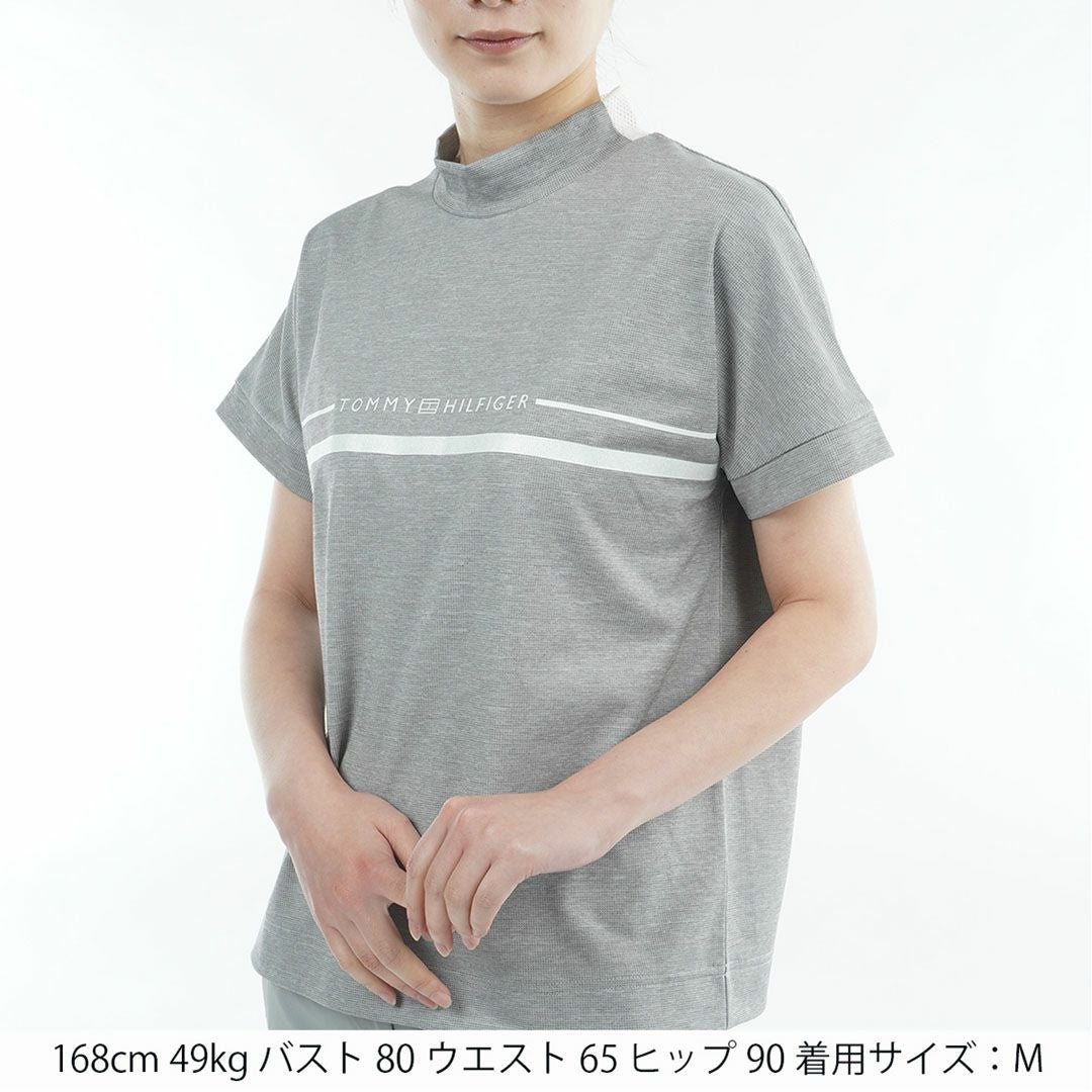 トミー ヒルフィガー ゴルフ]レディース ワッフルリラックス モック