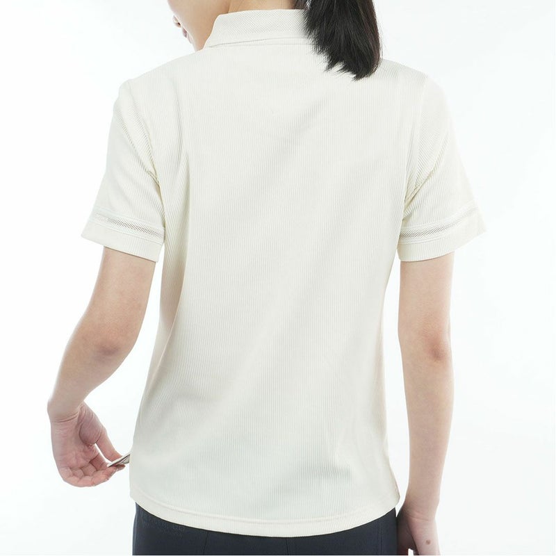 トミー ヒルフィガー ゴルフ TOMMY HILFIGER GOLF レディース ストレッチコードピケ ポロシャツ THLA629 オフホワイト