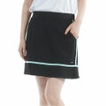 トミー ヒルフィガー ゴルフ TOMMY HILFIGER GOLF レディース ストレッチコードピケ スカート THLA632 ブラック