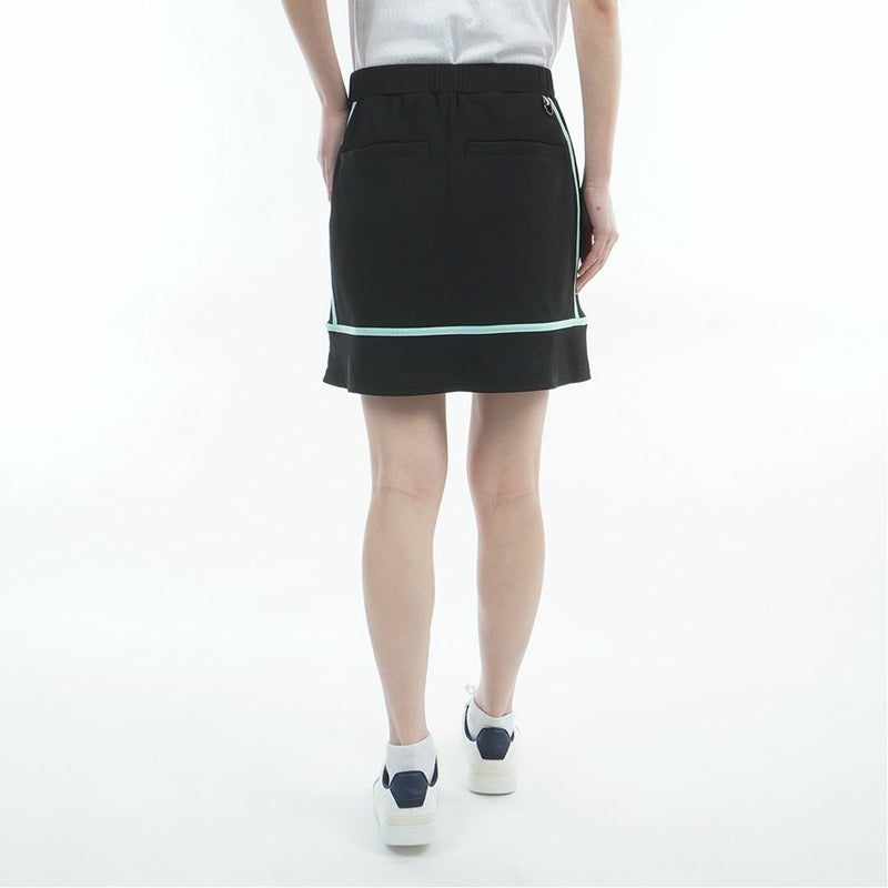 トミー ヒルフィガー ゴルフ TOMMY HILFIGER GOLF レディース ストレッチコードピケ スカート THLA632 ブラック