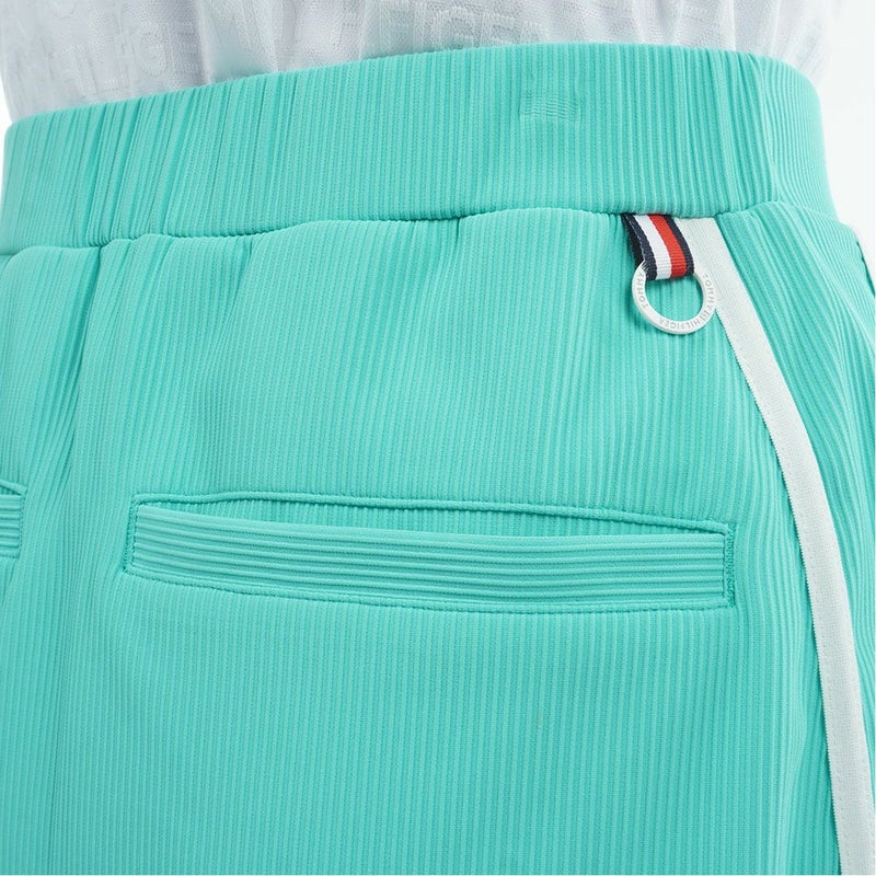 トミー ヒルフィガー ゴルフ TOMMY HILFIGER GOLF レディース ストレッチコードピケ スカート THLA632 ブルーグリーン