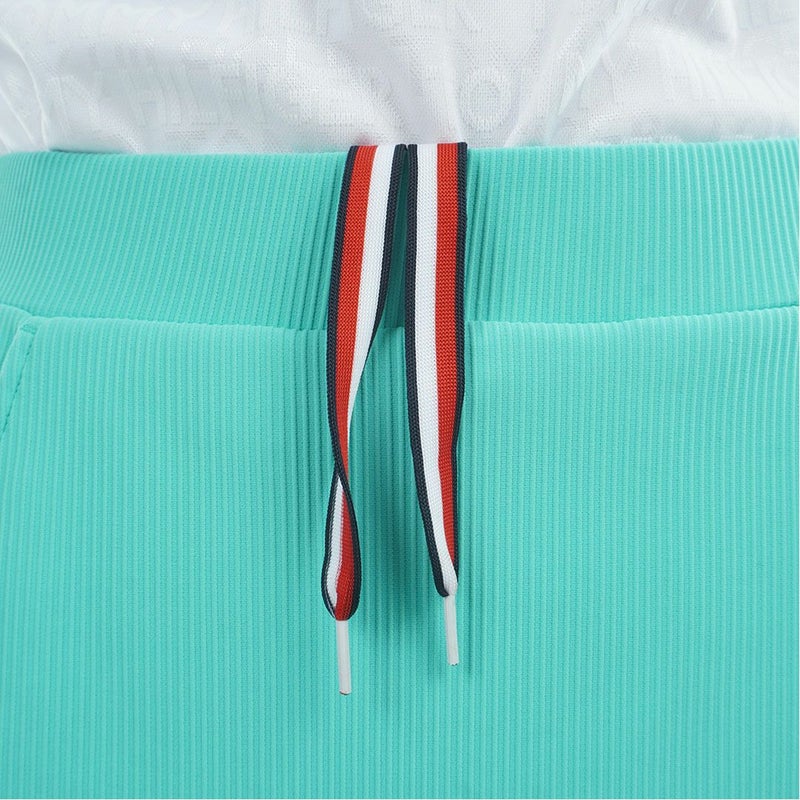 トミー ヒルフィガー ゴルフ TOMMY HILFIGER GOLF レディース ストレッチコードピケ スカート THLA632 ブルーグリーン