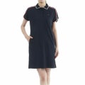 Tommy Hilfiger Golf トミーヒルフィガーゴルフ レディース ゴルフウェア 半袖 ワンピース ネイビー
