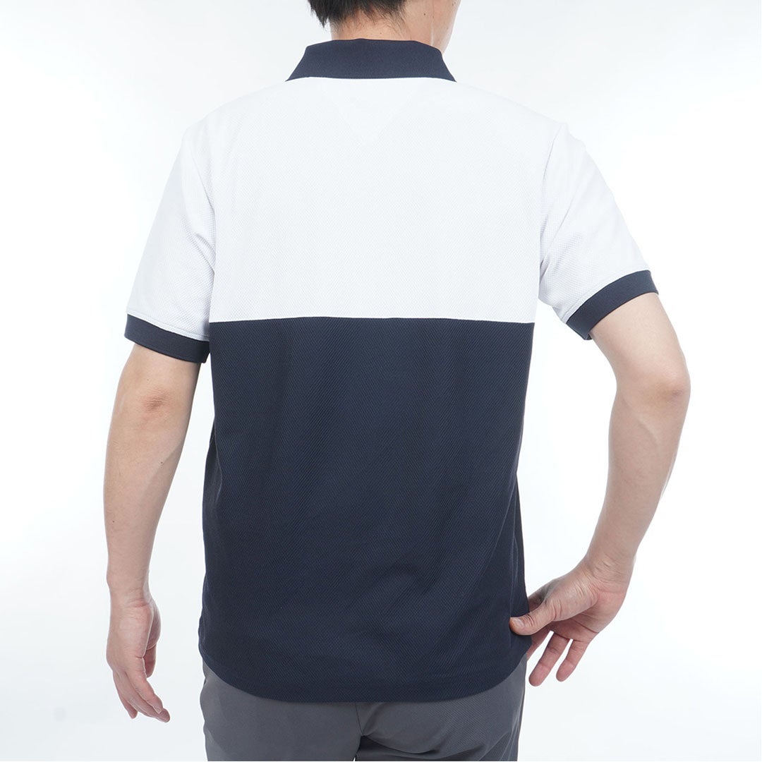 TommyHilfigerGolf トミー ヒルフィガー メンズ 半袖ポロシャツ ホワイト 詳細2