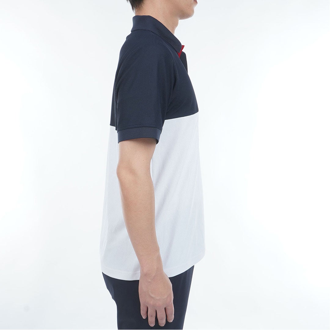 TommyHilfigerGolf トミー ヒルフィガー メンズ 半袖ポロシャツ ネイビー 詳細4