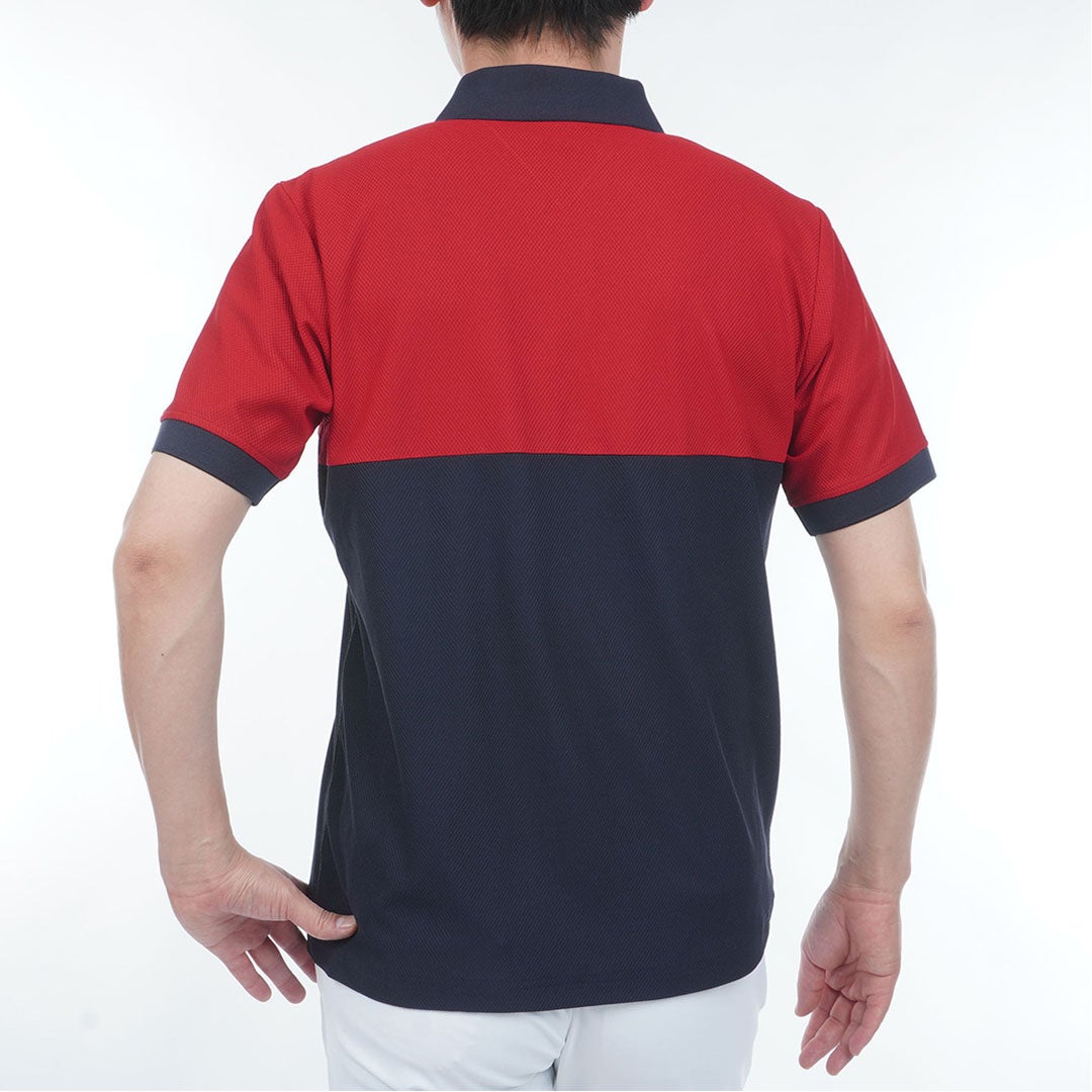 TommyHilfigerGolf トミー ヒルフィガー メンズ 半袖ポロシャツ レッド 詳細2