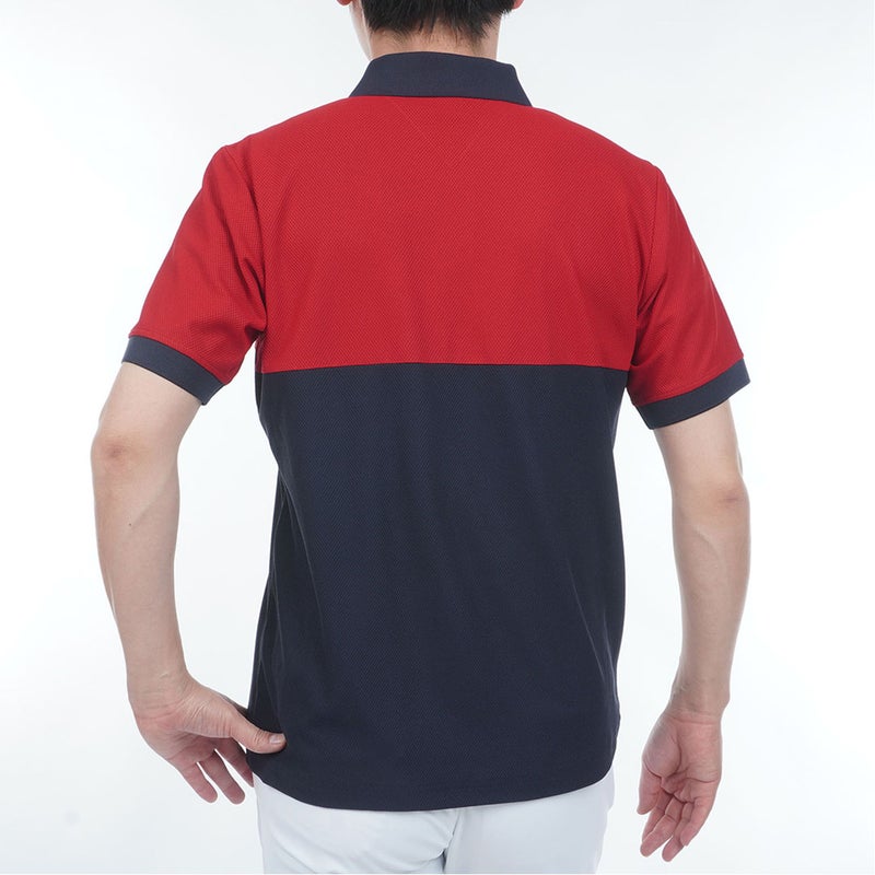 TommyHilfigerGolf トミー ヒルフィガー メンズ 半袖ポロシャツ レッド 詳細2