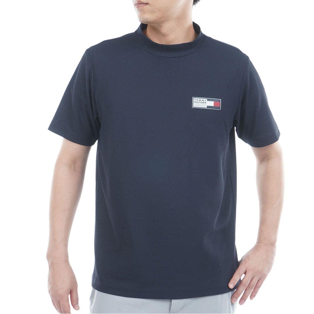 30％OFF】[トミー ヒルフィガー ゴルフ]メンズ メッシュボーダー 半袖