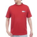 TommyHilfigerGolf トミー ヒルフィガー メンズ 半袖モックネックシャツ THMA603 レッド