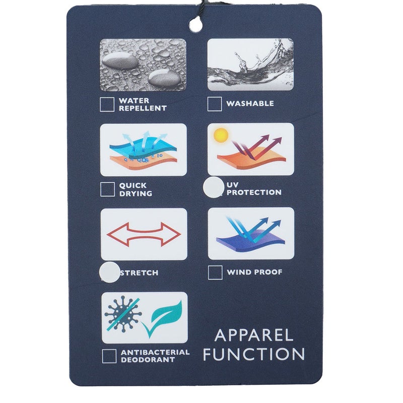 TommyHilfigerGolf トミー ヒルフィガー メンズ 半袖モックネックシャツ THMA603 詳細タグ