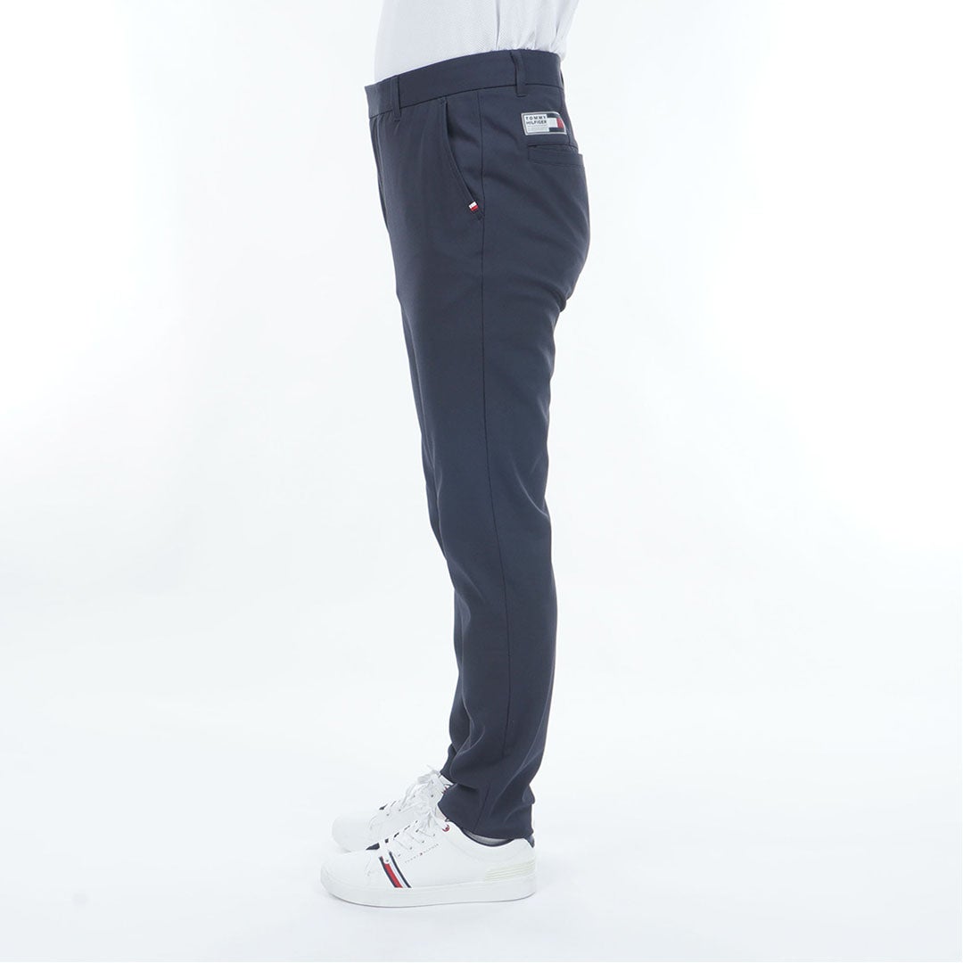 トミー ヒルフィガー ゴルフ TOMMY HILFIGER GOLF メンズ ヒ-トブロッカー テーパードパンツ THMA606 ネイビー