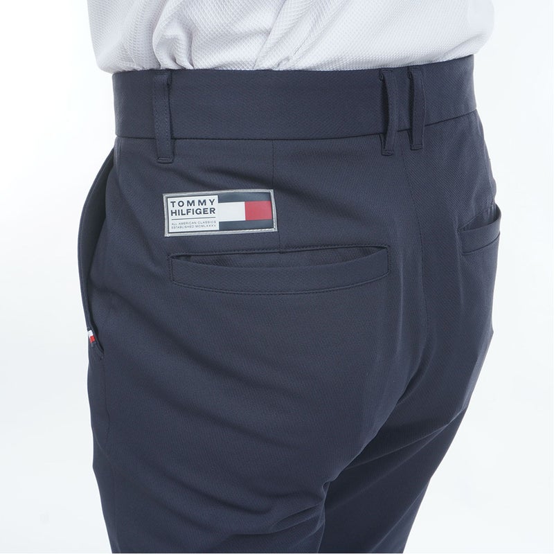 トミー ヒルフィガー ゴルフ TOMMY HILFIGER GOLF メンズ ヒ-トブロッカー テーパードパンツ THMA606 ネイビー