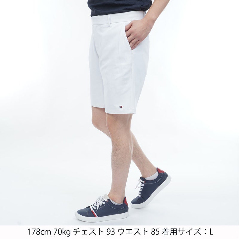 TommyHilfigerGolf トミー ヒルフィガー メンズ ショートパンツ THMA607 ホワイト 詳細1