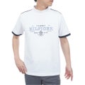 TommyHilfigerGolf トミー ヒルフィガー メンズ ゴルフウェア 半袖モックネックシャツ THMA609 ホワイト
