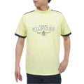 TommyHilfigerGolf トミー ヒルフィガー メンズ ゴルフウェア 半袖モックネックシャツ THMA609 ライムグリーン