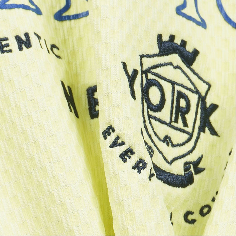 TommyHilfigerGolf トミー ヒルフィガー メンズ ゴルフウェア 半袖モックネックシャツ THMA609 ライムグリーン 詳細8