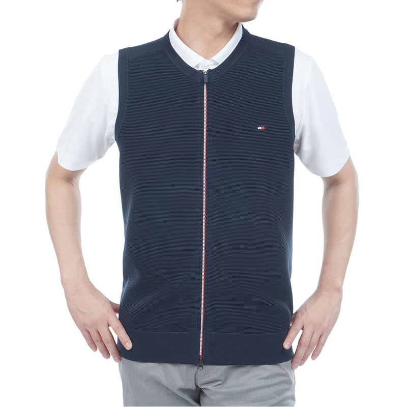 TommyHilfigerGolf トミー ヒルフィガー メンズ ゴルフウェア ベスト THMA611 ネイビー
