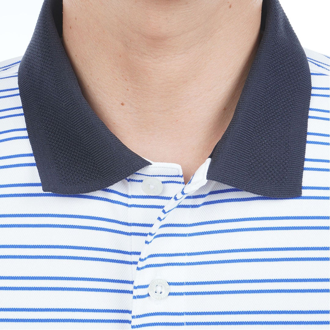 TommyHilfigerGolf トミー ヒルフィガー メンズ ゴルフウェア 半袖ポロシャツ THMA613 ブルー 詳細6