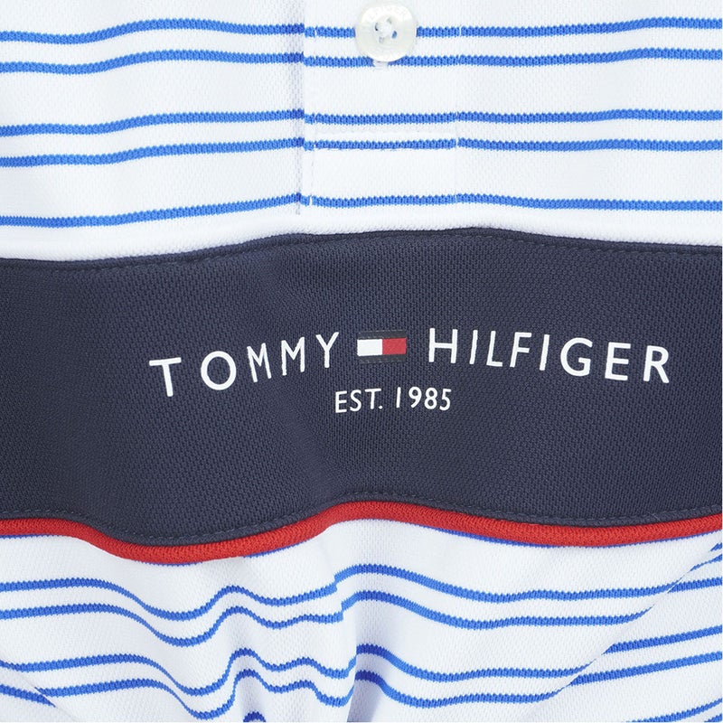 TommyHilfigerGolf トミー ヒルフィガー メンズ ゴルフウェア 半袖ポロシャツ THMA613 ブルー 詳細7