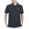 TommyHilfigerGolf トミー ヒルフィガー メンズ ゴルフウェア 半袖ポロシャツ THMA614 ブラック