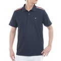 TommyHilfigerGolf トミー ヒルフィガー メンズ ゴルフウェア 半袖ポロシャツ THMA614 ネイビー