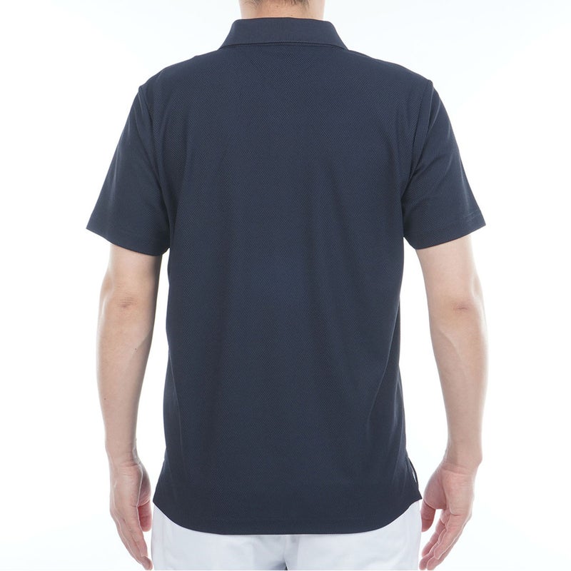 TommyHilfigerGolf トミー ヒルフィガー メンズ ゴルフウェア 半袖ポロシャツ THMA614 ネイビー 詳細3