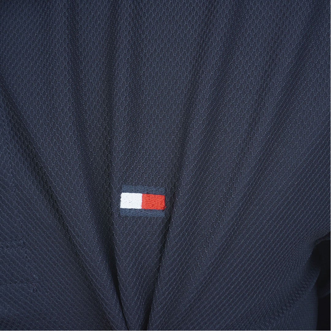 TommyHilfigerGolf トミー ヒルフィガー メンズ ゴルフウェア 半袖ポロシャツ THMA614 ネイビー 詳細7