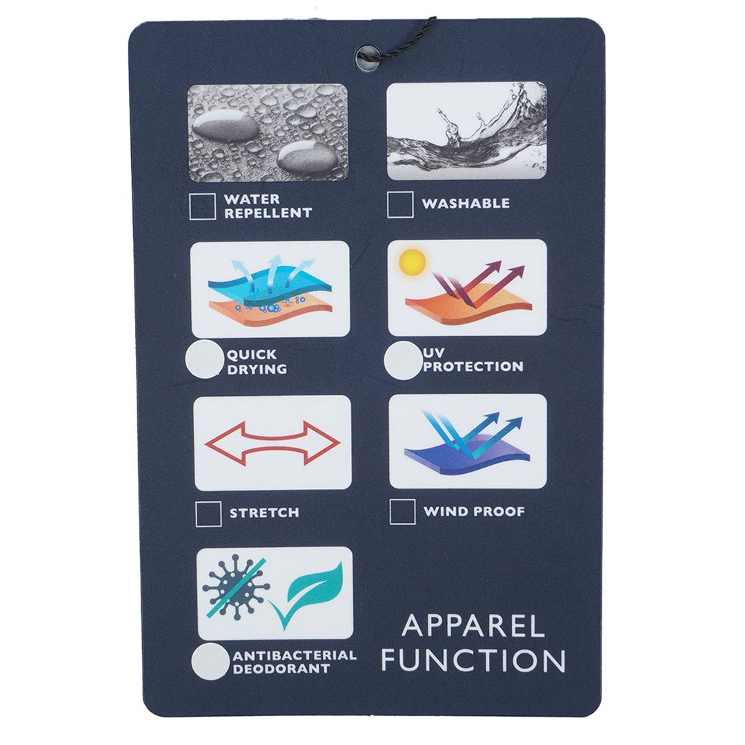 TommyHilfigerGolf トミー ヒルフィガー メンズ ゴルフウェア 半袖 モックネックシャツ THMA615 詳細タグ