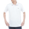 トミー ヒルフィガー ゴルフ TOMMY HILFIGER GOLF メンズ ベーシックフラッグ ポロシャツ THMA616 ホワイト