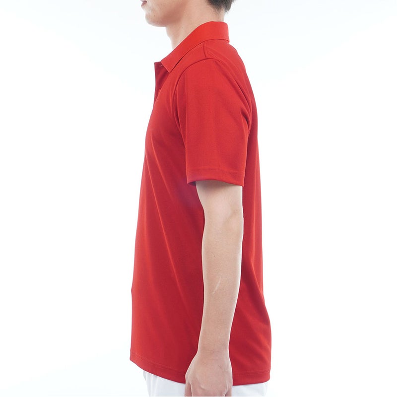 トミー ヒルフィガー ゴルフ TOMMY HILFIGER GOLF メンズ ベーシックフラッグ ポロシャツ THMA616 レッド