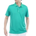トミー ヒルフィガー ゴルフ TOMMY HILFIGER GOLF メンズ ベーシックフラッグ ポロシャツ THMA616 グリーン