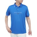 トミー ヒルフィガー ゴルフ TOMMY HILFIGER GOLF メンズ フロントロゴ 半袖ポロシャツ THMA617 ブルー