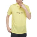 トミー ヒルフィガー ゴルフ TOMMY HILFIGER GOLF メンズ フロントロゴ 半袖ポロシャツ THMA617 イエロー