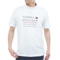トミー ヒルフィガー ゴルフ TOMMY HILFIGER GOLF メンズ フロントロゴ 半袖モックシャツ THMA618 ホワイト