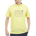 トミー ヒルフィガー ゴルフ TOMMY HILFIGER GOLF メンズ フロントロゴ 半袖モックシャツ THMA618 イエロー